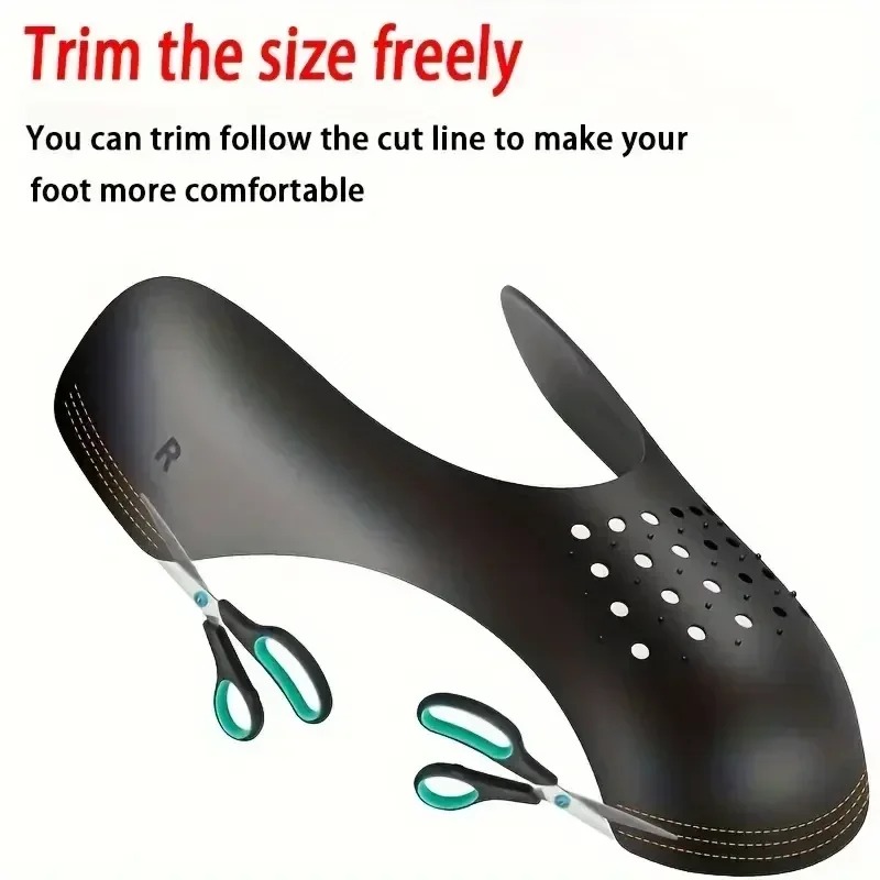 Sneaker Care Kit - 4 個の抗しわ靴プロテクタースニーカー用つま先キャップ抗しわサポート靴ストレッチャーエクステンダースポーツ保護