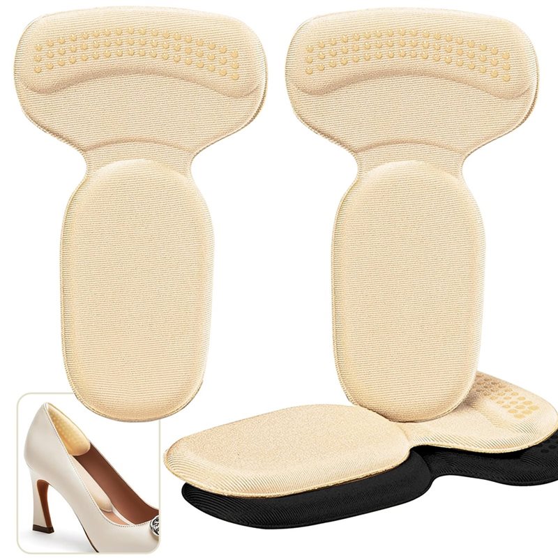 Heel Liner Grip - TEXU 10 個の靴用ヒールパッド、大きすぎる靴用グリップライナー、女性と男性用