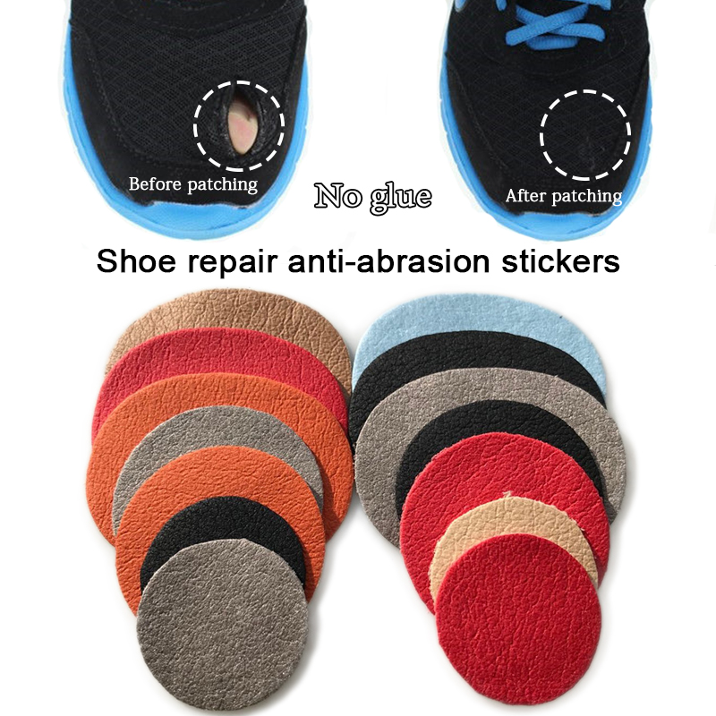 Sneaker Care Kit - スポーツシューズパッチ つま先修理靴インソールパッチ スニーカーヒールプロテクター 粘着パッチ 修理靴ヒール フットケア用品
