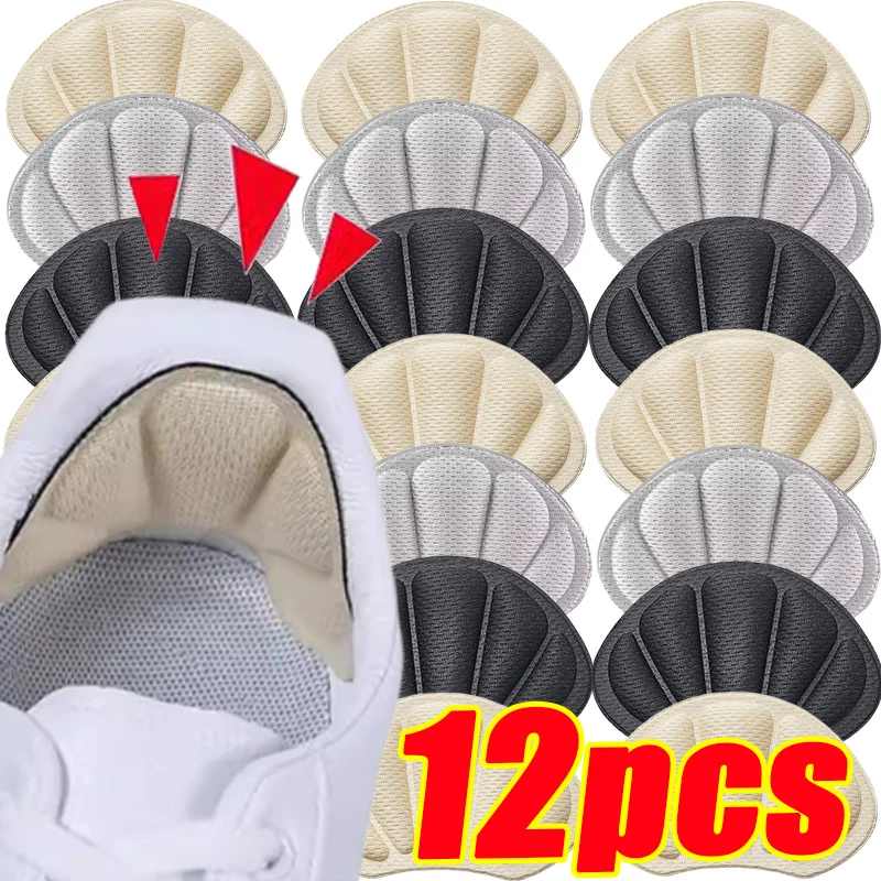 Heel Liner Grip - スポーツランニングシューズ用インソールパッド 調節可能なヒールライナーグリップ 痛み軽減パッチ フットケア 粘着式ヒールプロテクターステッカー