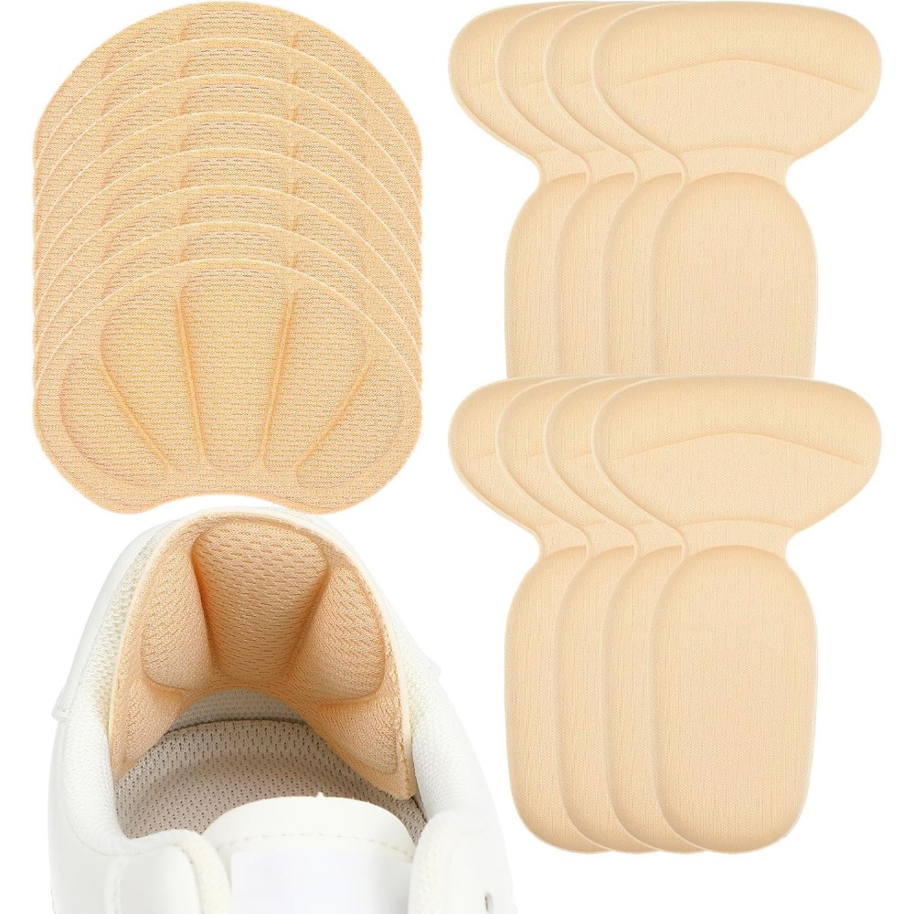 Heel Liner Grip - 靴のずれを防ぐ二重粘着グリップ付きクッションパッド、再利用可能なヒールライナー、水ぶくれ防止プロテクターで靴のフィット感を向上