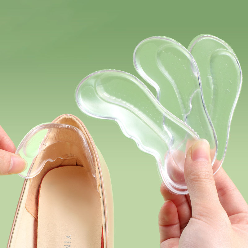 Heel Liner Grip - シリコーンハイヒールヒールパッド女性ヒールライナーグリッププロテクター耐摩耗性足の痛み緩和インサート衝撃吸収靴クッション