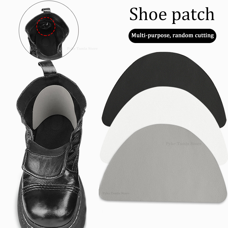 Sneaker Care Kit - 4 個大型靴修理ステッカースニーカーブーツヒール摩耗許容範囲自己粘着パッチ男性女性フットケアパッドインサート