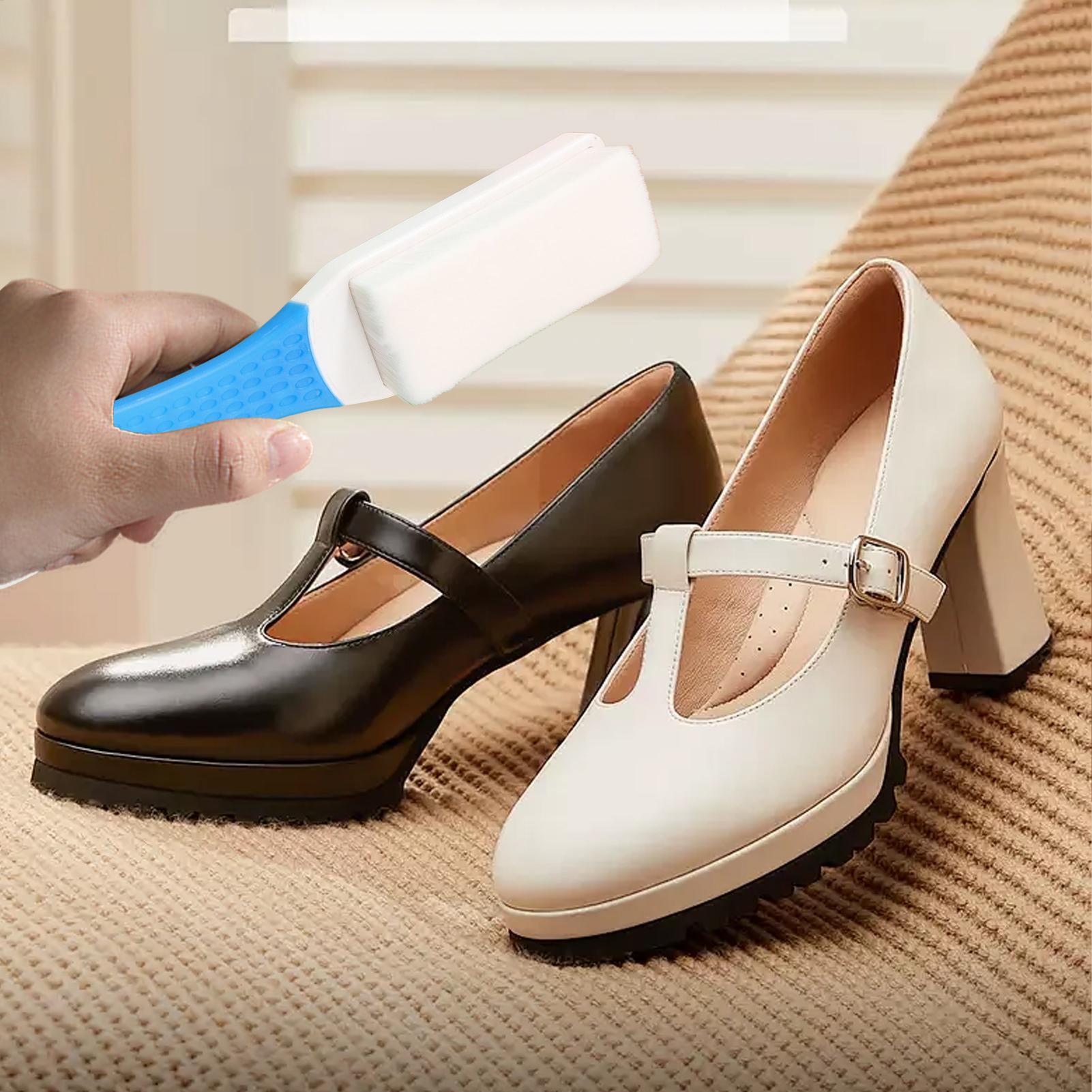 Sneaker Care Laundry - 柔らかい毛の靴ブラシ、スニーカー、靴クリーナー、優しいツール、スクラブケア用品、家族、家庭、ソファ、洗濯、革用