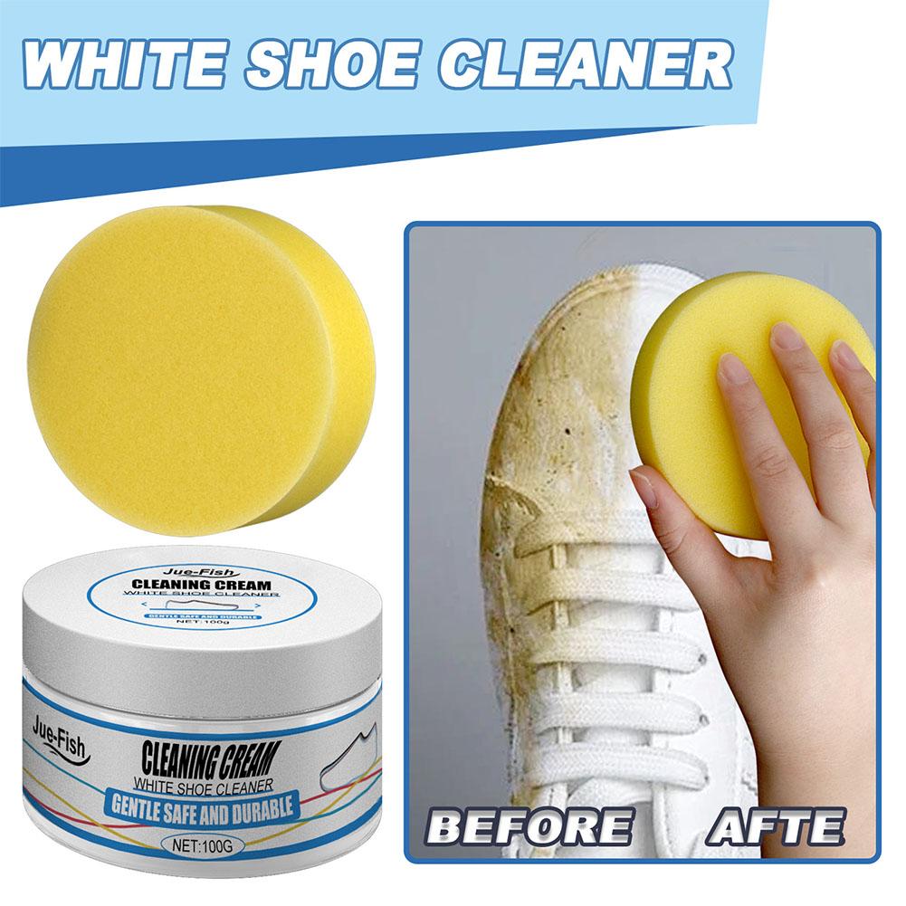 白い靴クリーニングクリーム汚れリムーバー靴美白万能クレンジン - Sneaker Cleaner のレビューと価格