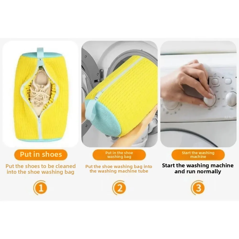 洗濯機用シューズランドリーバッグ、パッド入りメッシュポリエス - Sneaker Care Laundry のレビューと価格