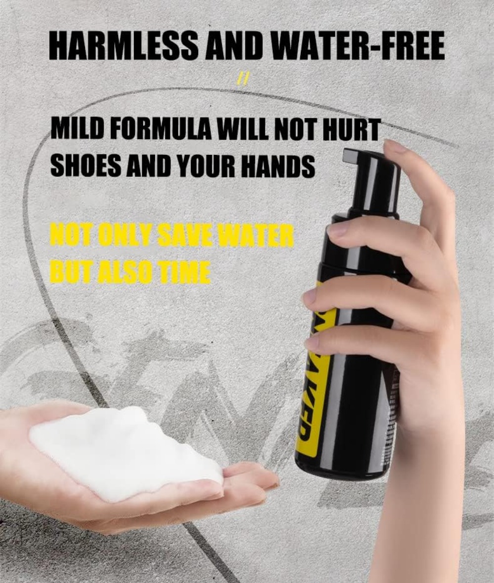 スニーカー用シューズクリーナーキット、水を使わないフォームク - Sneaker Cleaner のレビューと価格