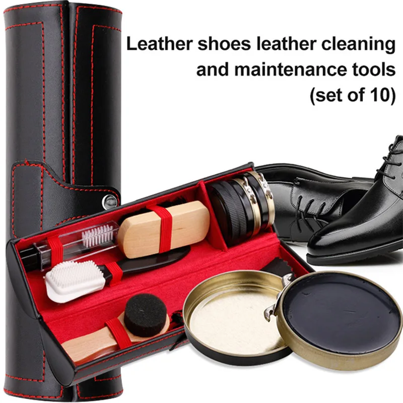 プロの靴ケアキットクイックポリッシュレザーシューズブラシクリ - Sneaker Care Kit のレビューと価格