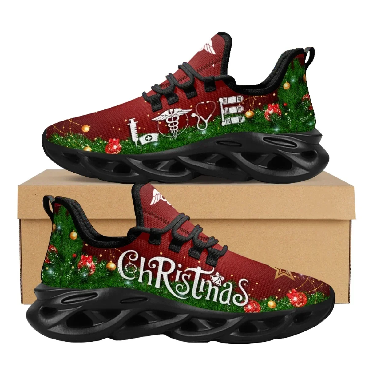 2023 クリスマススニーカー滑り止めランニングシューズ E - The Sneaker Care のレビューと価格
