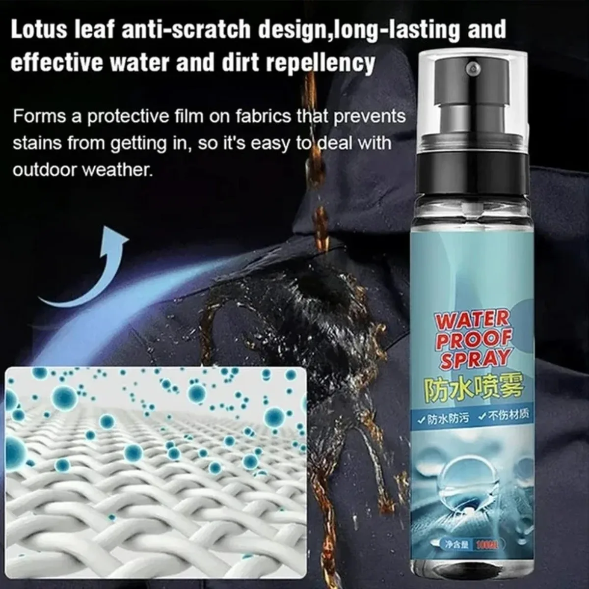 防水スプレー 靴、衣類、キャンバスなどに適しています - Waterproof Spray Shoe のレビューと価格