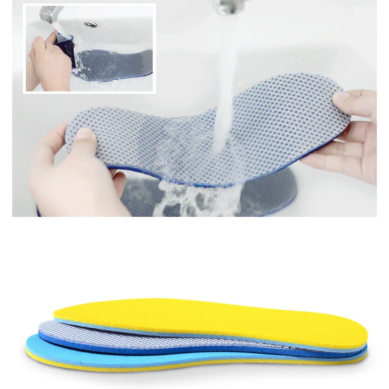 男性と女性のための伸縮性のある通気性のあるインソール,スポー - The Sneaker Care のレビューと価格
