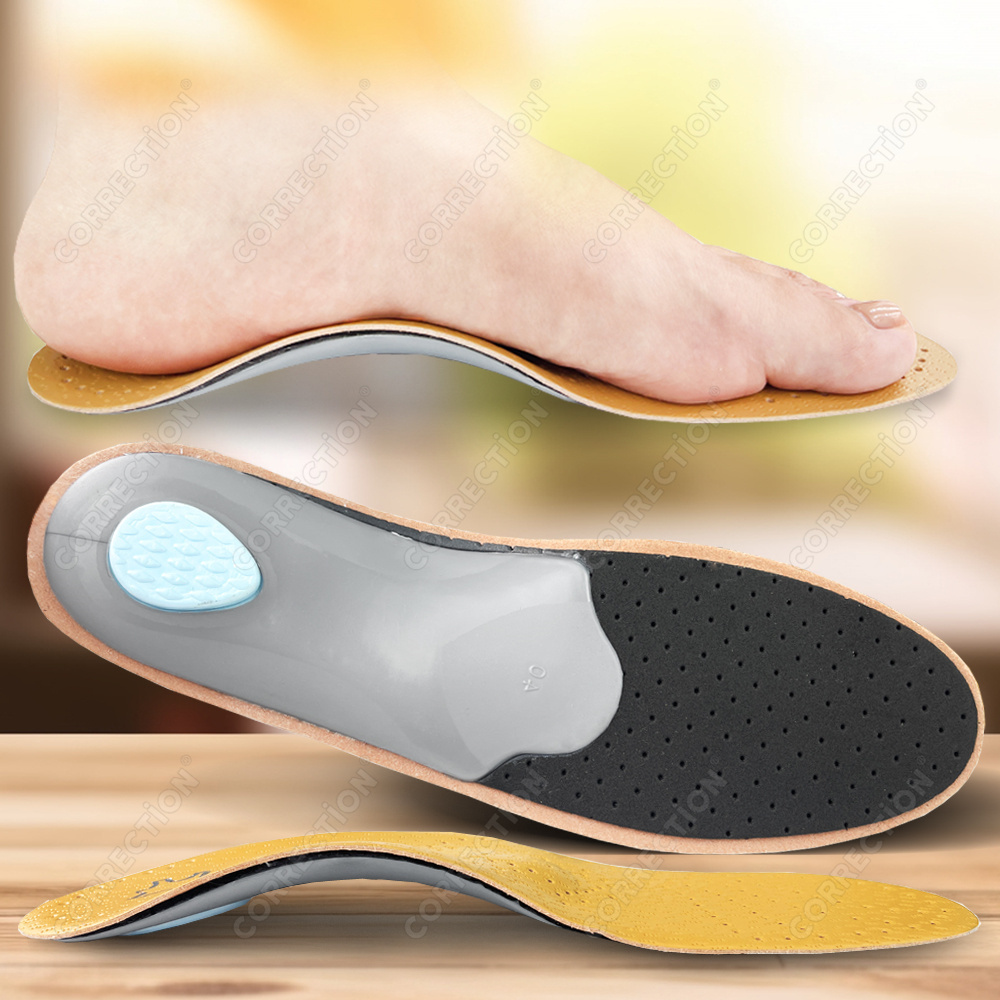 革製整形外科用インソール アーチサポート 足底筋膜炎インソー - The Sneaker Care のレビューと価格