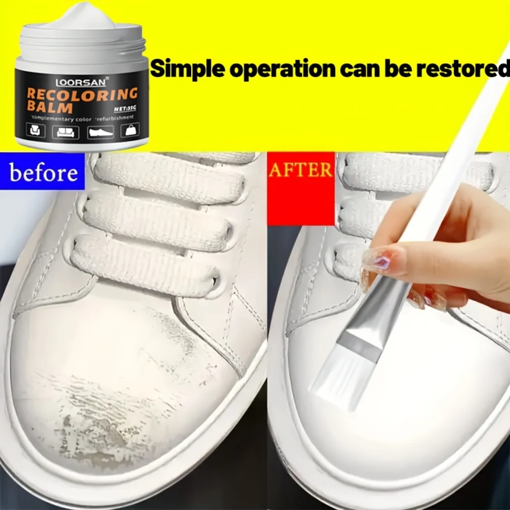 LOORSAN 新しいホワイトシューズエッジ修復剤 35g  - Sneaker Cleaner のレビューと価格