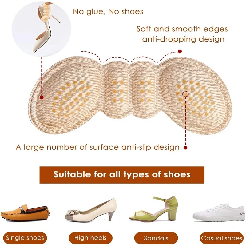 滑り止めのヒールグリップライナー,水ぶくれ防止,かかとの保護 - Heel Liner Grip のレビューと価格