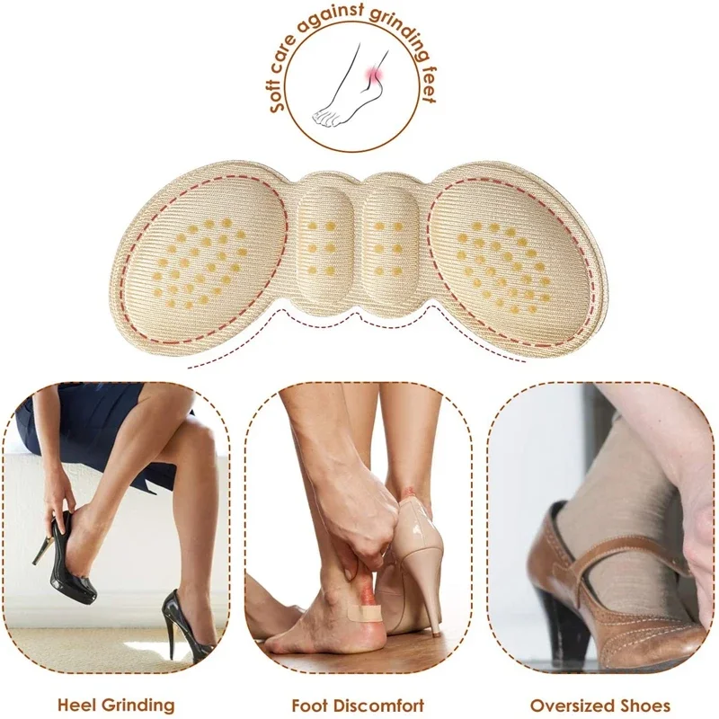 滑り止めのヒールグリップライナー,水ぶくれ防止,かかとの保護 - Heel Liner Grip のレビューと価格