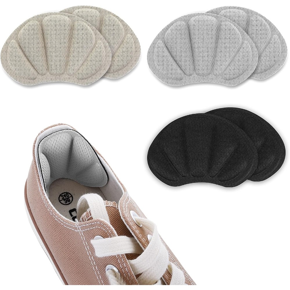 トリプルパックヒールグリップパッド：粘着性、クッション性、水 - Heel Liner Grip のレビューと価格
