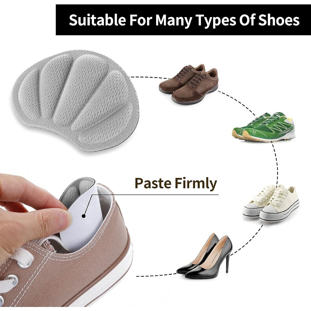 トリプルパックヒールグリップパッド：粘着性、クッション性、水 - Heel Liner Grip のレビューと価格