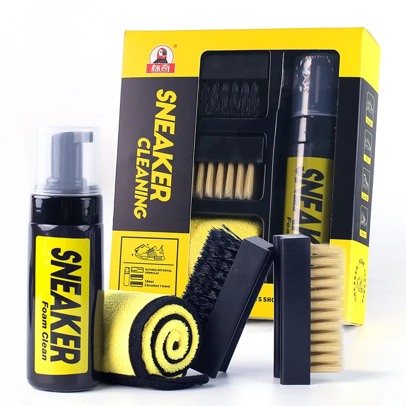 水なしフォームスニーカークリーナー 150 ミリリットル靴ク - Sneaker Care Kit のレビューと価格