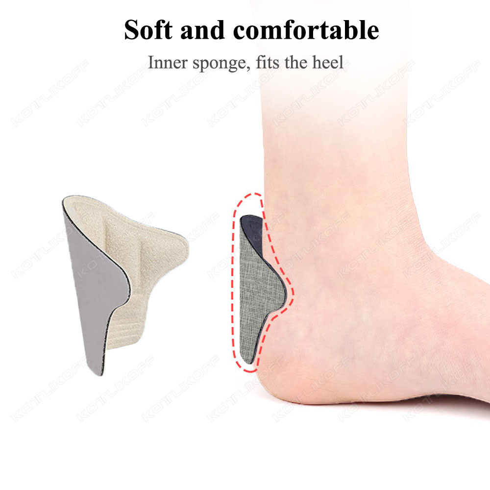 スポーツシューズ用ヒールパッド,2個,サイズ調整可能,滑り止 - Heel Liner Grip のレビューと価格