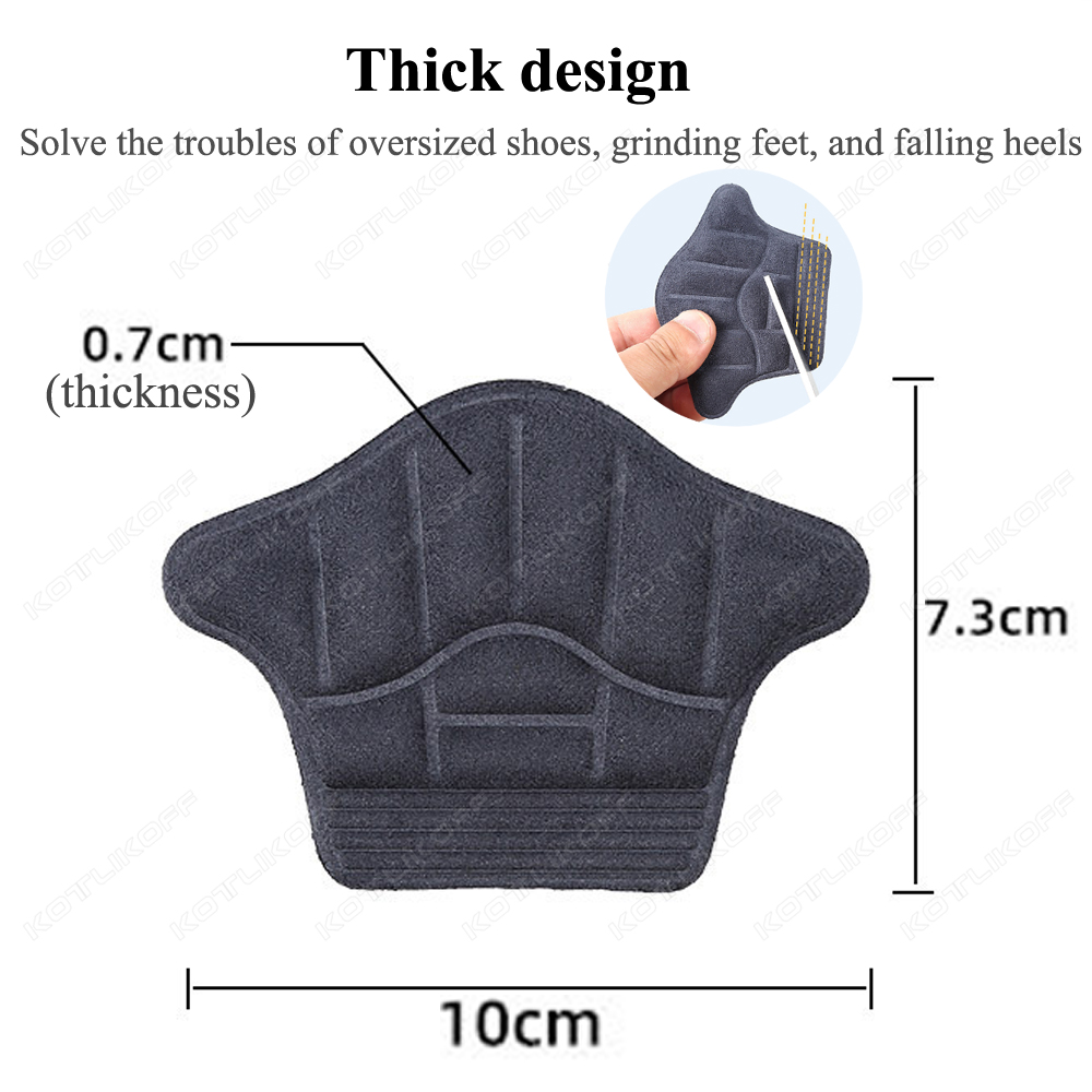 スポーツシューズ用ヒールパッド,2個,サイズ調整可能,滑り止 - Heel Liner Grip のレビューと価格