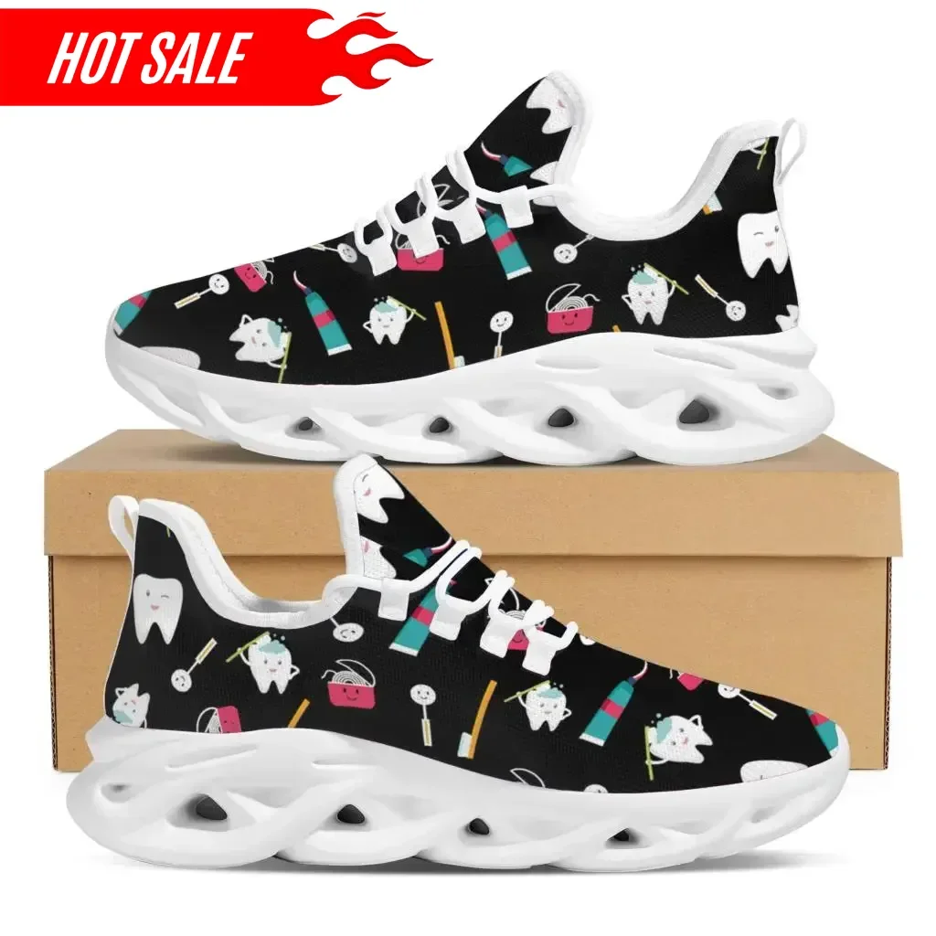かわいい歯のデザインが豪華なレディーススニーカー、ブラックデ - Sneaker Career のレビューと価格