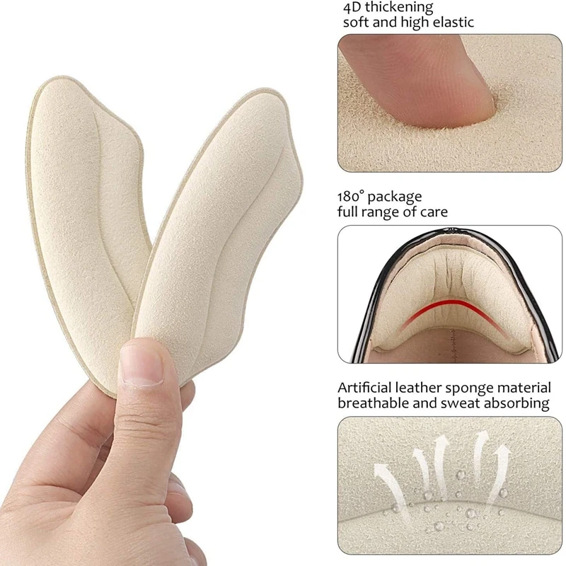 女性用靴インソール ハイヒールパッド サイズ調整可能 粘着ヒ - Heel Liner Grip のレビューと価格