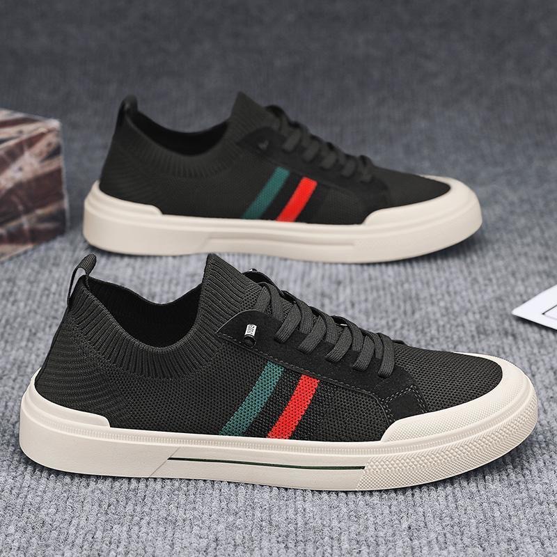 夏のメンズシューズ新しい通気性のあるキャンバスシューズ韓国ス - Sneaker Career のレビューと価格