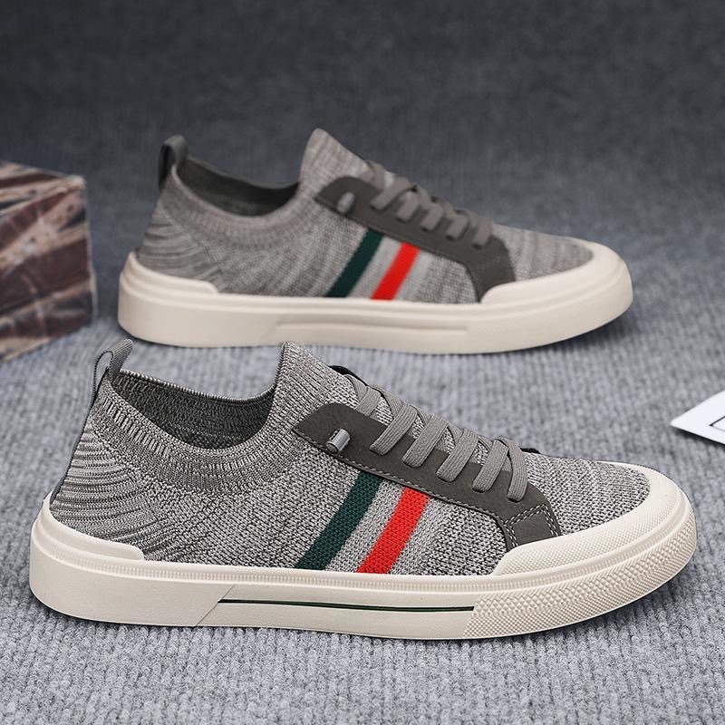 夏のメンズシューズ新しい通気性のあるキャンバスシューズ韓国ス - Sneaker Career のレビューと価格