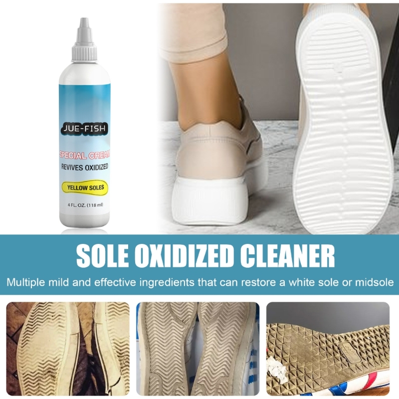 汚れを洗浄するための白い靴の掃除機,118ml,クリーニング - Sole Edge Whitener のレビューと価格