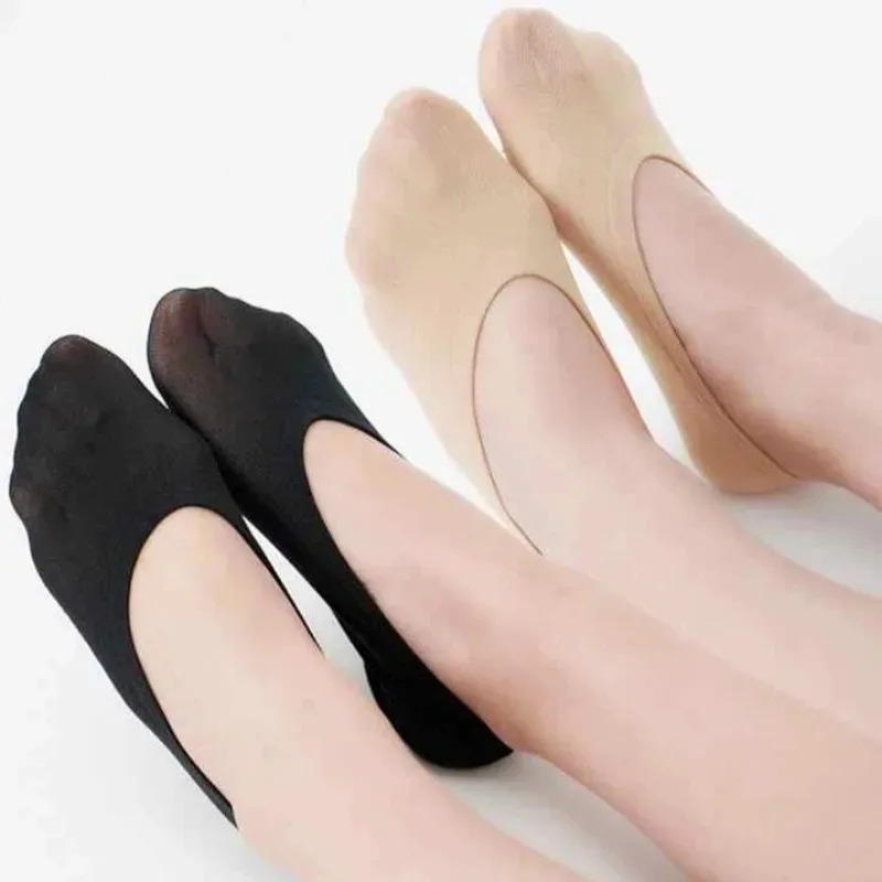 20/40枚入り 滑り止め付き ローカット インビジブルソッ - Heel Liner Grip のレビューと価格