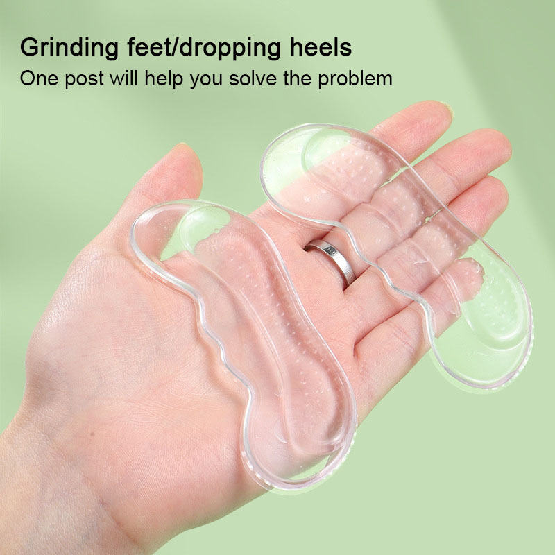 シリコーンハイヒールヒールパッド女性ヒールライナーグリッププ - Heel Liner Grip のレビューと価格