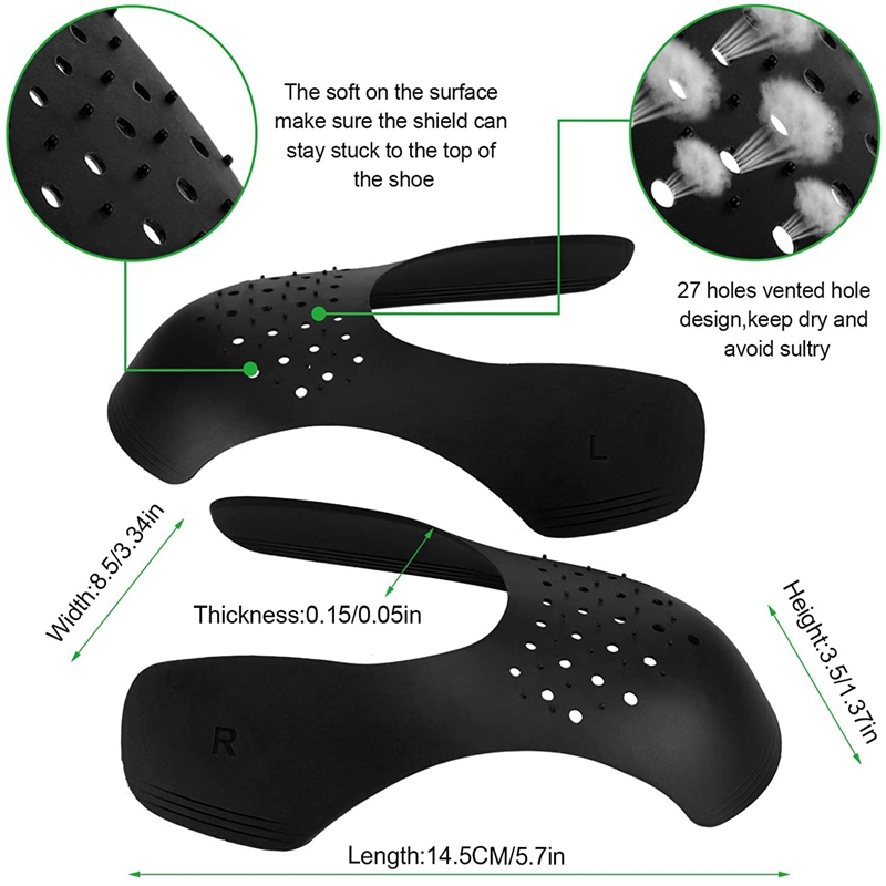 シワ防止シューズ、折れ防止、つま先保護、軽量シューストレッチ - Sneaker Care Kit のレビューと価格