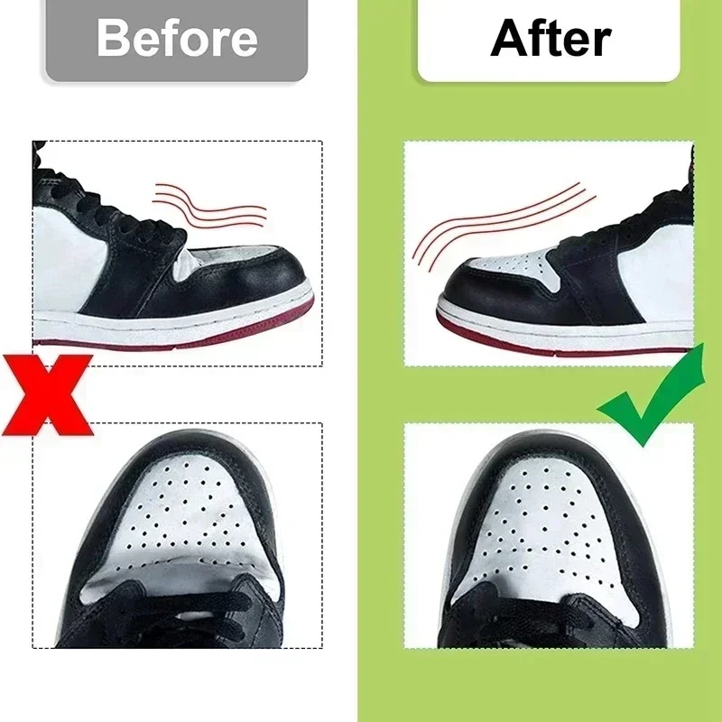 2 ペアのアンチクリースシューズヘッドプロテクター、カジュア - Sneaker Care Kit のレビューと価格