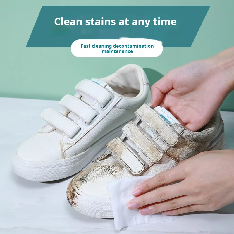 携帯用ノンリンス靴クリーニングワイプ使い捨て強力スニーカー汚 - Sneaker Care Kit のレビューと価格