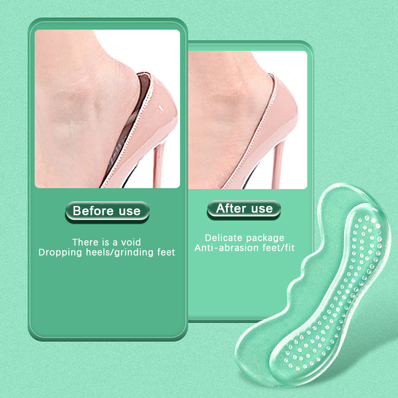 シリコンジェルインソール 女性用ハイヒールライナー グリップ - Heel Liner Grip のレビューと価格