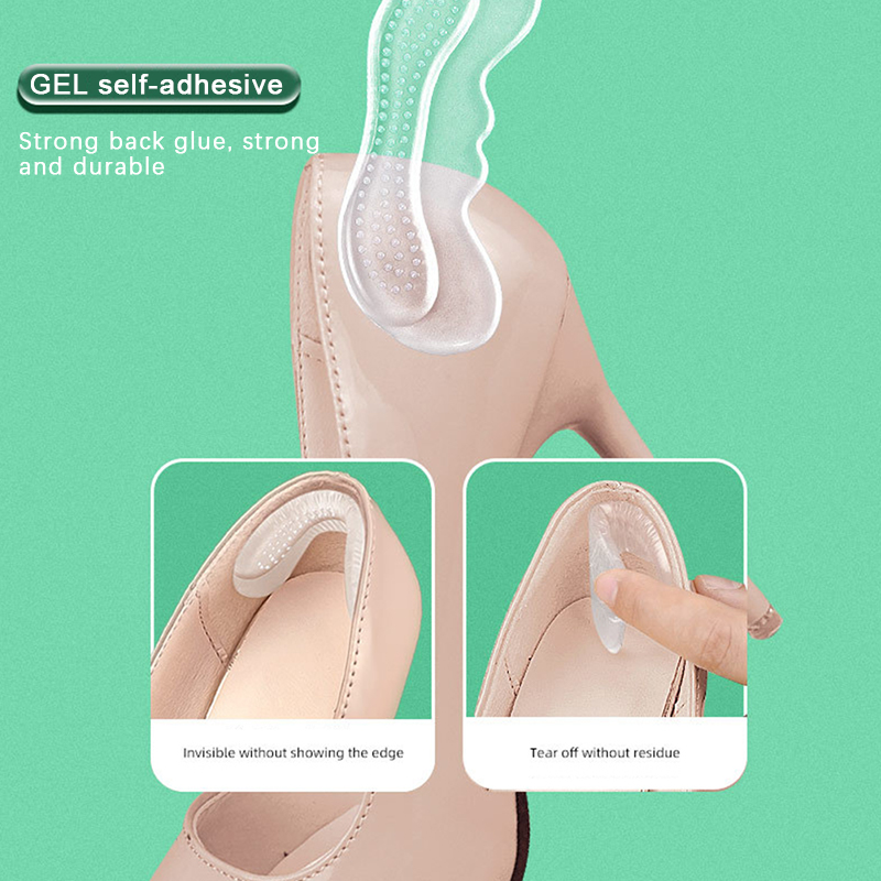 シリコンジェルインソール 女性用ハイヒールライナー グリップ - Heel Liner Grip のレビューと価格