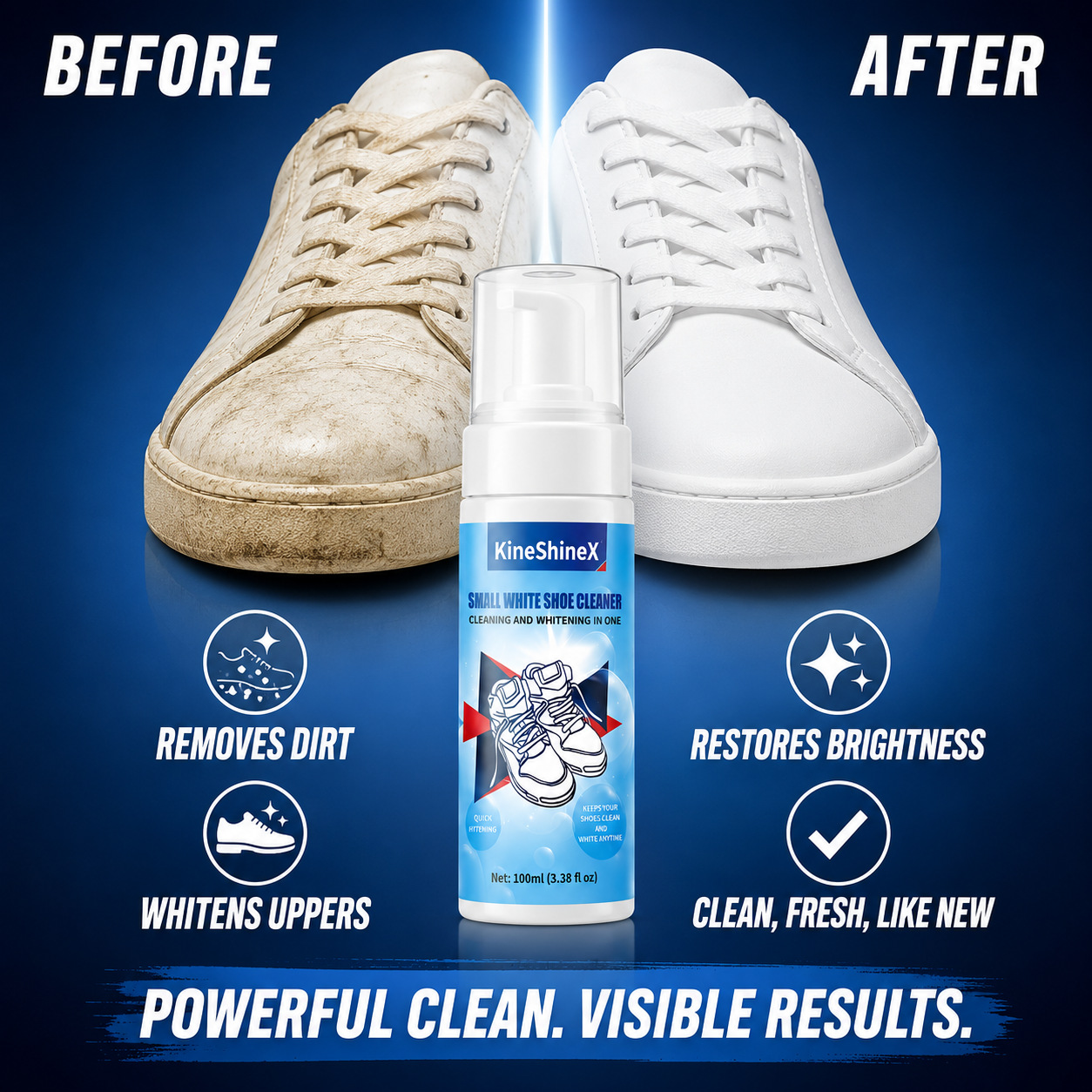 ギヘン靴クリーナーキット、水を使わない泡状靴クリーナー、靴ブ - The Sneaker Care のレビューと価格