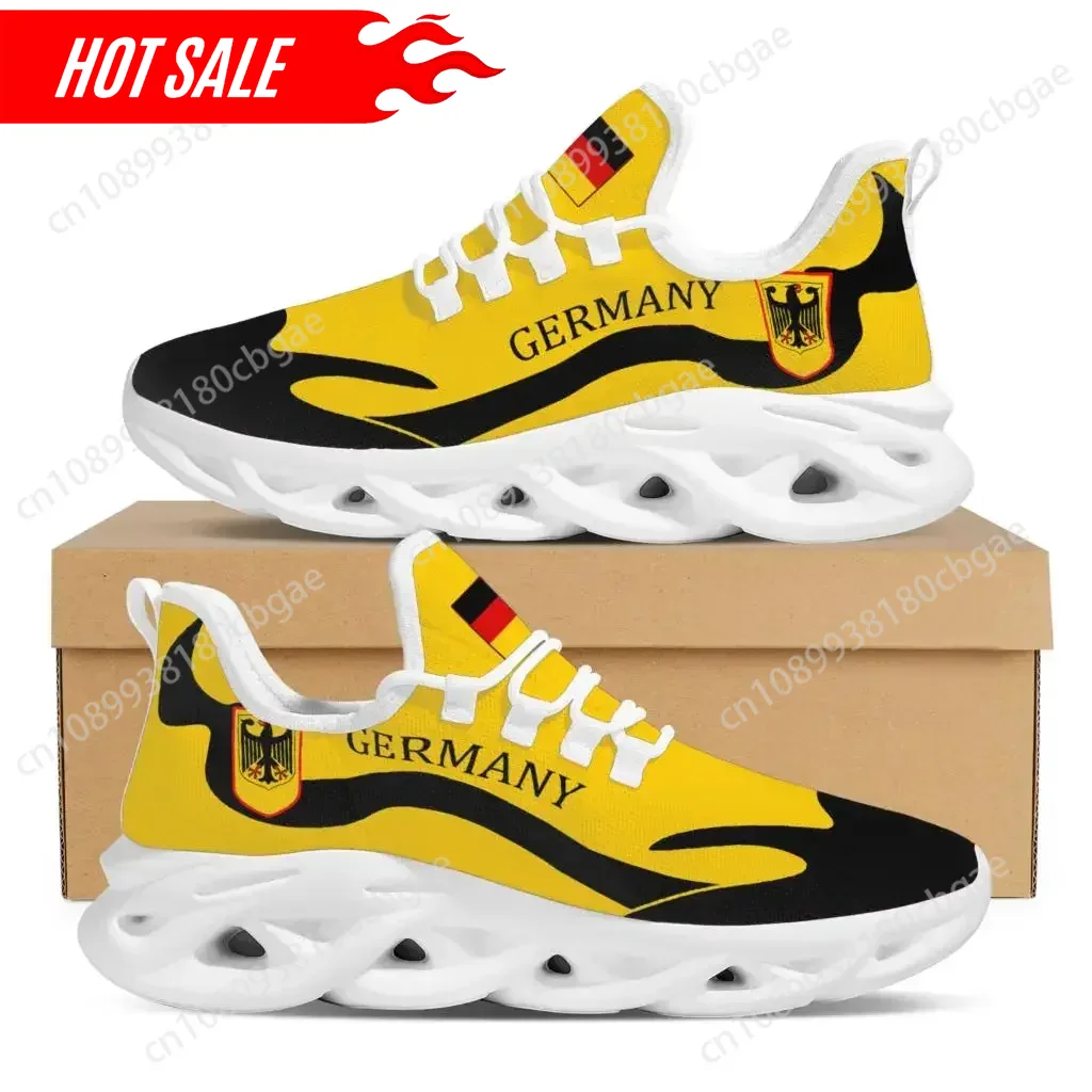 新しいドイツ国旗デザインスニーカーロシア国章印刷快適なプラッ - Sneaker Career のレビューと価格