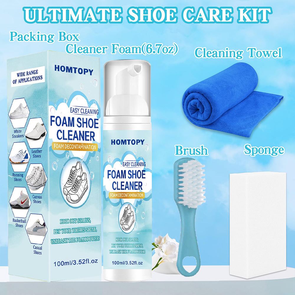 靴クリーニングキット、スニーカークリーナー、汚れや汚れを除去 - Sneaker Cleaner のレビューと価格